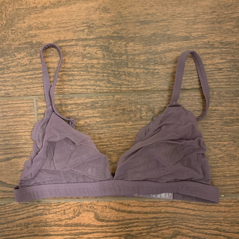 Skims purple triangle bralette 💟